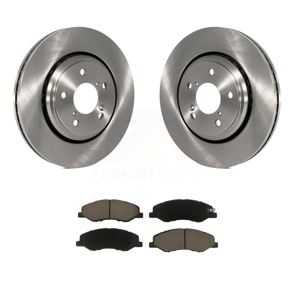 Kit de rotors de frein à disque avant et de plaquettes en céramique pour Honda Odyssey 2018-2023