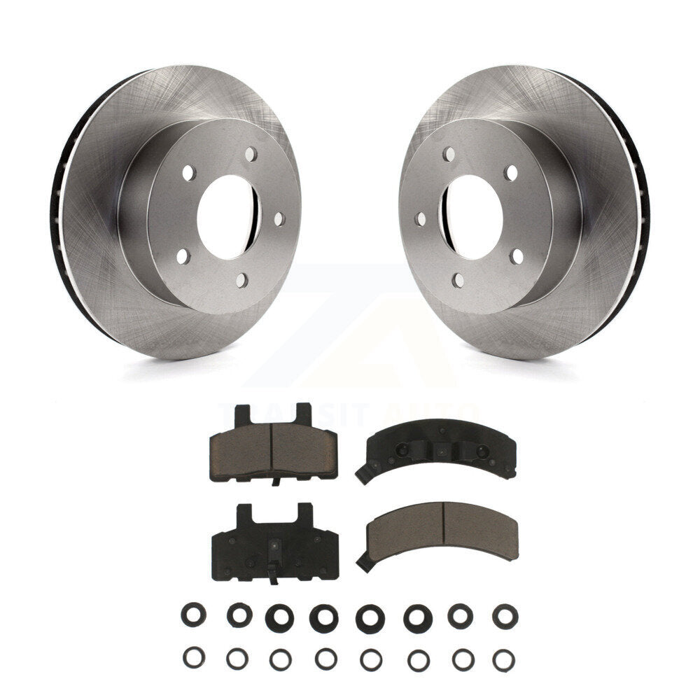Kit de rotor de frein avant et de plaquettes en céramique pour Chevrolet Astro GMC Safari AW 1990-2002