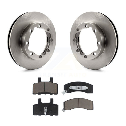 Kit de Rotor de frein avant et de plaquettes en céramique, pour K2500 Chevrolet GMC Dodge Ram 2500 K350