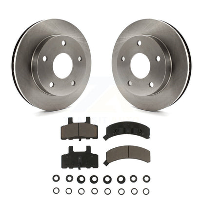 Rotors de frein à disque avant et kit de plaquettes en céramique pour Dodge Ram 1994 1999 4WD 1500