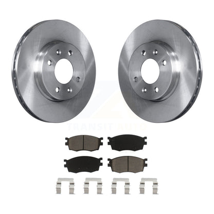 Kit de rotors de frein à disque avant et plaquettes en céramique, pour Hyundai Accent Kia Rio Rio5