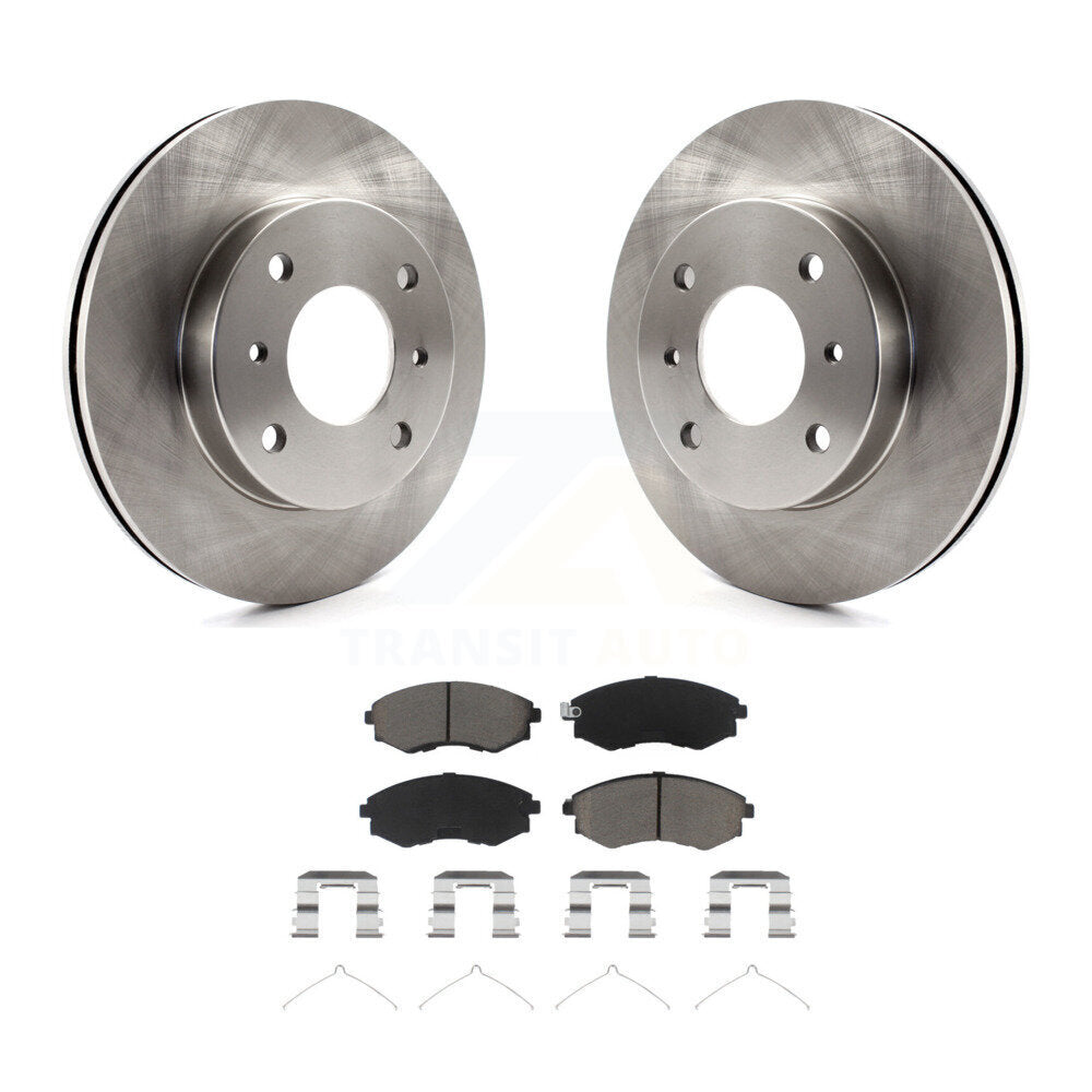 Kit de disques de frein à disque avant et plaquettes en céramique pour INFINITI G20 K8C-100260