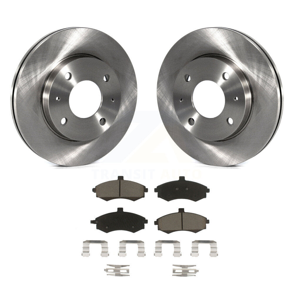 Kit de disques de frein à disque avant et plaquettes en céramique pour Hyundai Elantra K8C-100264