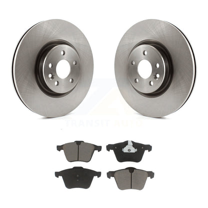 Rotors de frein à disque avant et Kit de plaquettes en céramique pour Volvo XC70 S60 V60 S80 V70