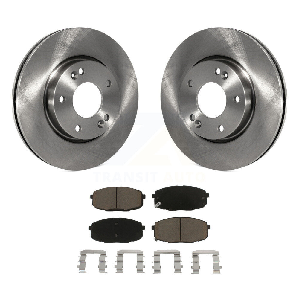 Kit de disques de frein à disque avant et plaquettes en céramique pour Hyundai Elantra K8C-100278