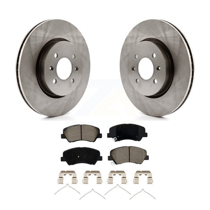 Kit de rotors de frein à disque avant et plaquettes en céramique pour Kia Rio Hyundai Accent