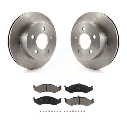 Rotor de frein avant et Kit de plaquettes en céramique pour Jeep Wrangler Cherokee Grand Wagoneer T
