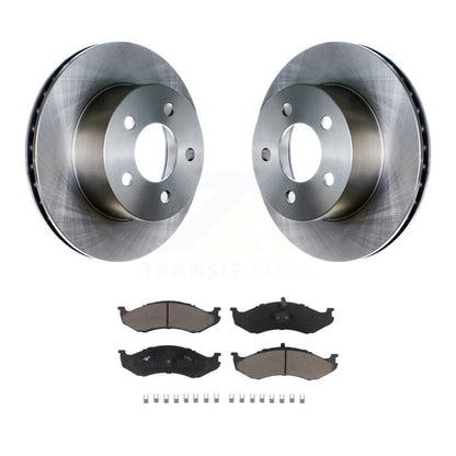 Kit de rotor de frein avant et de plaquettes en céramique pour Jeep Wrangler Cherokee Grand Comanche T