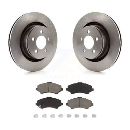 Kit de rotors de frein à disque avant et plaquettes en céramique pour Jeep Liberty Dodge Nitro