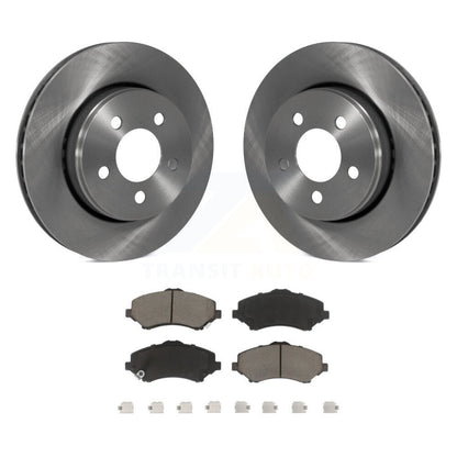 Kit de rotors de frein à disque avant et plaquettes en céramique pour Jeep Liberty Dodge Nitro
