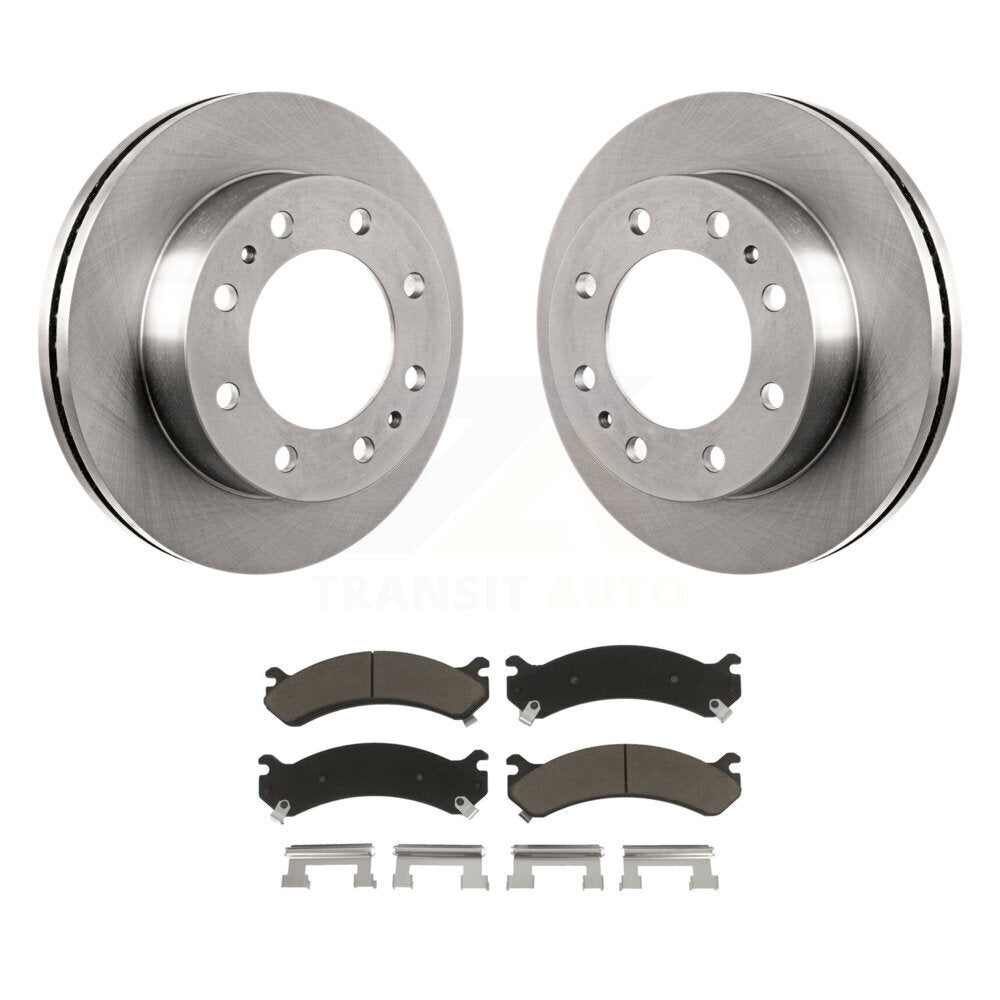 Kit de Rotor de frein avant et de plaquettes en céramique, pour GMC Chevrolet Savana 3500 Express Sierr