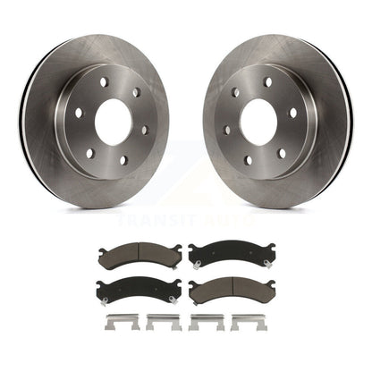 Kit de rotor de frein avant et de plaquettes en céramique pour Chevrolet Express 2006 GMC Savan 2500