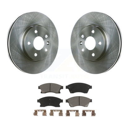 Kit de rotors de frein à disque avant et plaquettes en céramique pour Chevrolet Cruze Sonic Limited
