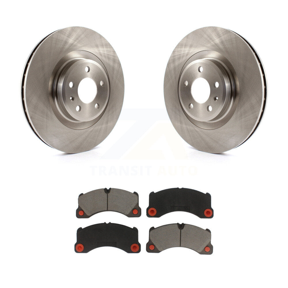 Kit de rotors de frein à disque avant et de plaquettes en céramique pour base Porsche Macan 2017