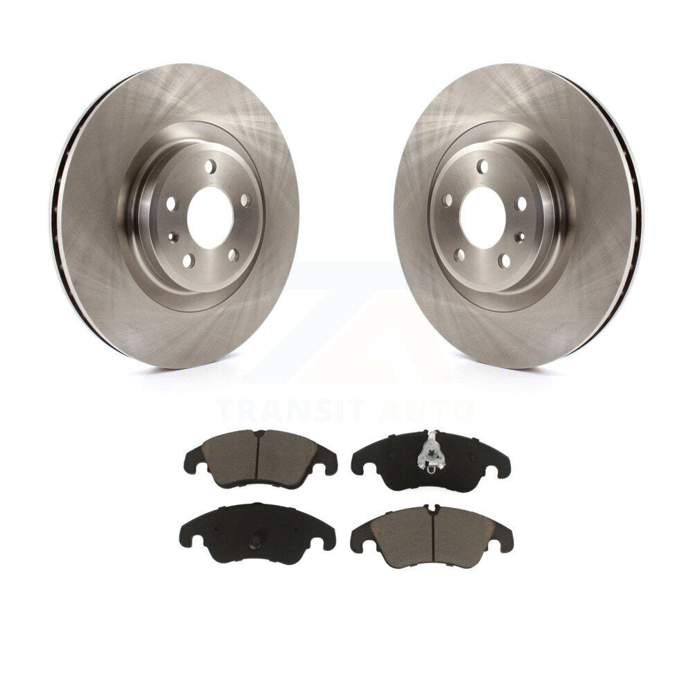 Kit de Rotor de frein à disque avant et de plaquettes en céramique, pour Audi Q5 A4 Quattro S4 S5 A6 A7 A