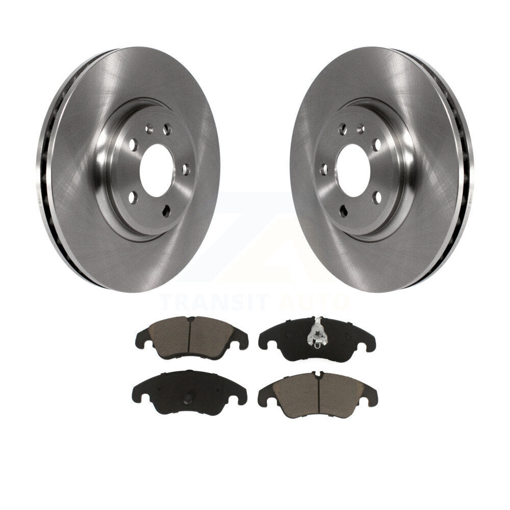 Kit de disques de frein à disque avant et plaquettes en céramique, pour Audi A4 Quattro Q5 A5 allroad