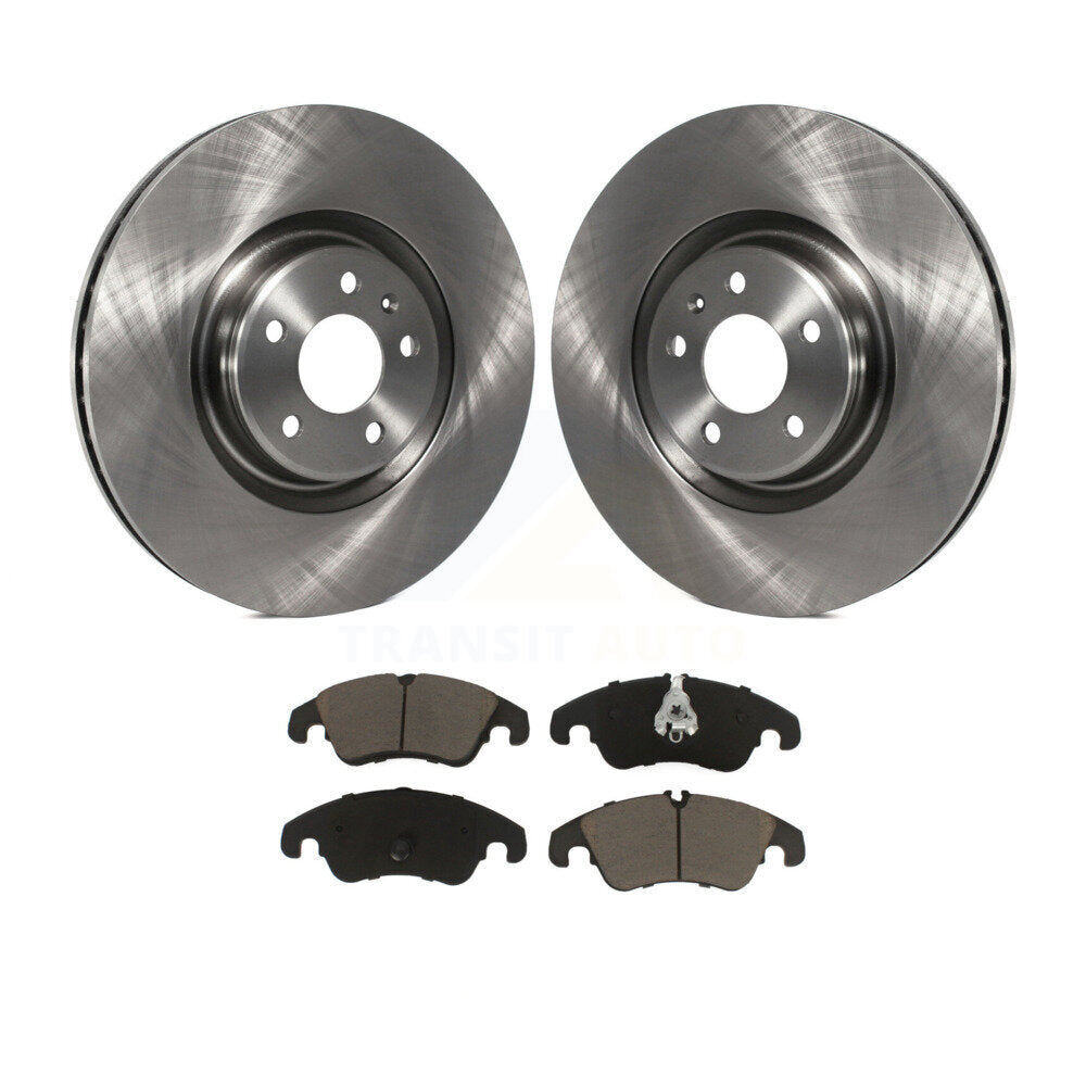 Kit de plaquettes en céramique de rotor de frein avant pour 14 Audi A6 avec un diamètre de 356 mm K8C-100305