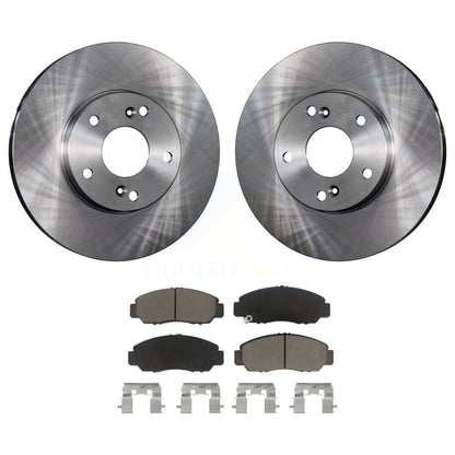Kit de disques de frein à disque avant et plaquettes en céramique, pour Honda Civic Accord Acura CSX
