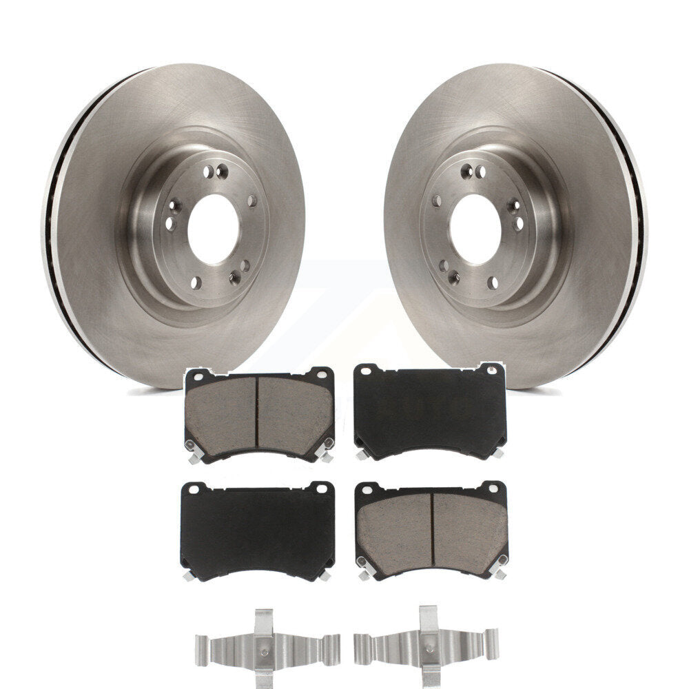 Kit de disques de frein à disque avant et plaquettes en céramique pour Hyundai Genesis K8C-100316