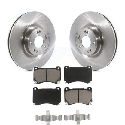 Kit de rotors de frein à disque avant et plaquettes en céramique pour Hyundai Genesis Equus