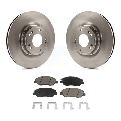 Kit de rotors de frein à disque avant et de plaquettes en céramique pour Hyundai Genesis 3,8 l de 2009 à 2011