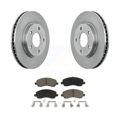 Kit de rotors de frein à disque avant et plaquettes en céramique pour Mitsubishi Lancer Dodge Calibe