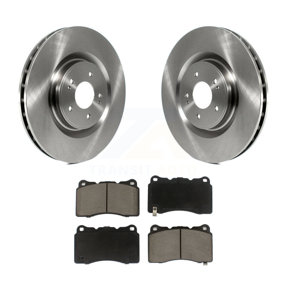 Kit de rotors de frein à disque avant et plaquettes en céramique pour Mitsubishi Lancer K8C-100325
