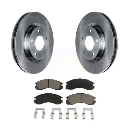Kit de rotors de frein à disque avant et plaquettes en céramique pour Mitsubishi Lancer K8C-100328