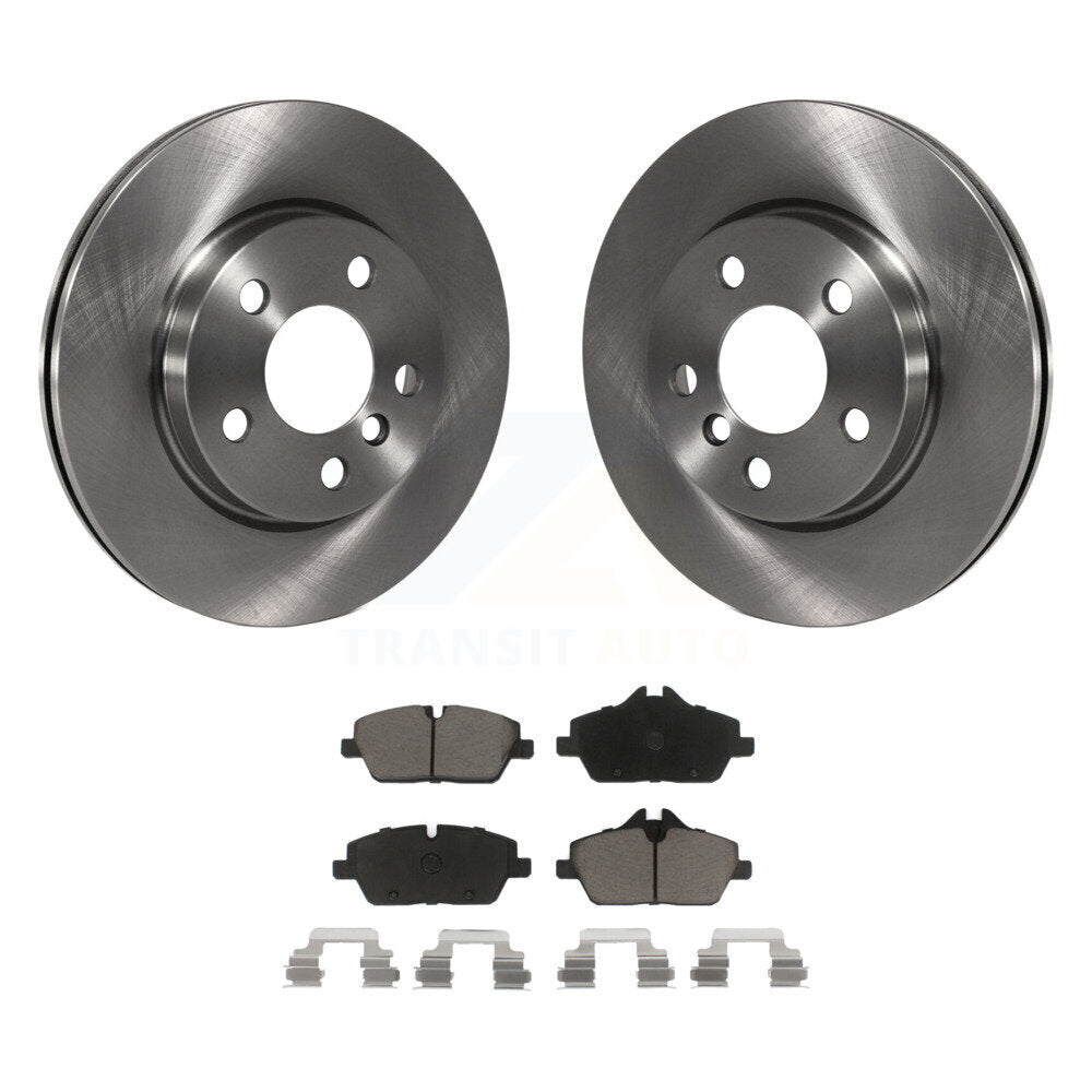 Kit de disques de frein à disque avant et plaquettes en céramique pour Mini Cooper K8C-100331