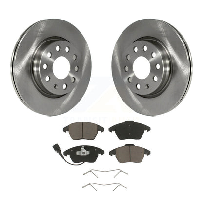 Kit de disques de frein à disque avant et plaquettes en céramique, pour Volkswagen GTI Audi A3 Quattro