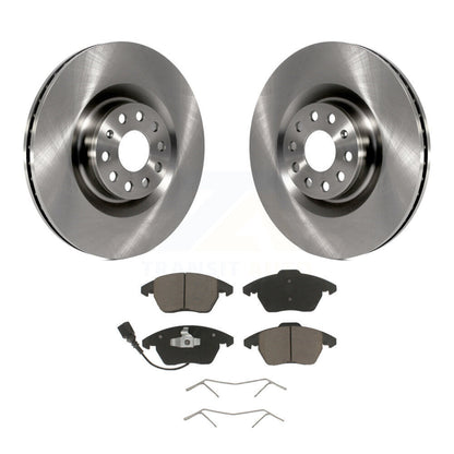 Kit de rotor de frein avant et de plaquettes en céramique, pour Volkswagen Golf CC GTI Audi A3 Quattr