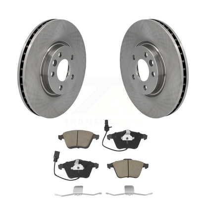 Kit de disques de frein à disque avant et plaquettes en céramique pour Volkswagen CC K8C-100348