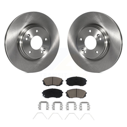 Kit de Rotor de frein avant et de plaquettes en céramique, pour Hyundai Kona Kia Seltos Forte Elantra G