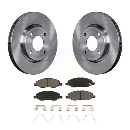 Kit de disques de frein à disque avant et de plaquettes en céramique pour Nissan Versa 4 roues ABS 2008