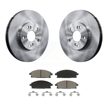 Kit de rotors de frein à disque avant et plaquettes en céramique pour Acura MDX 2003-2006 K8C-100363