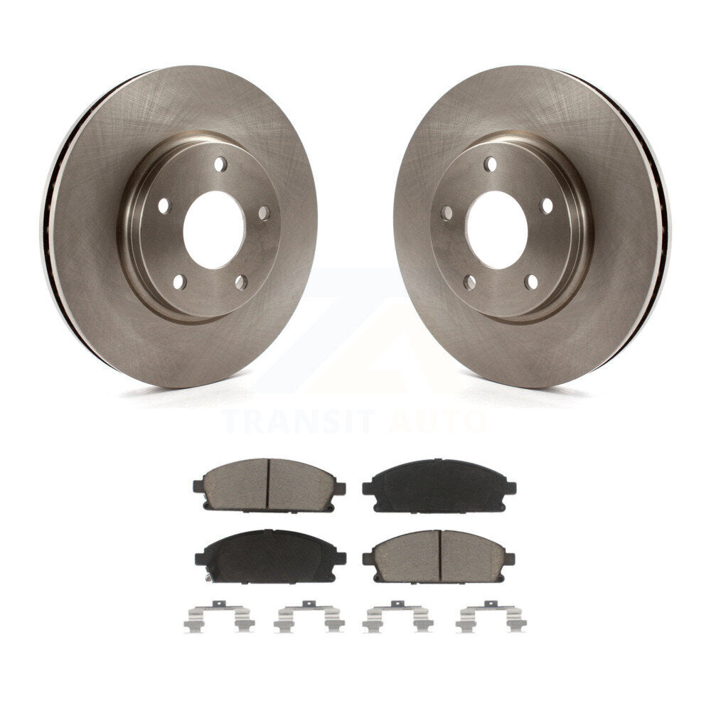 Kit de disques de frein à disque avant et plaquettes en céramique pour Nissan Quest 2004-2009