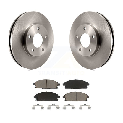 Kit de disques de frein à disque avant et plaquettes en céramique pour Nissan X-Trail 2004-2006