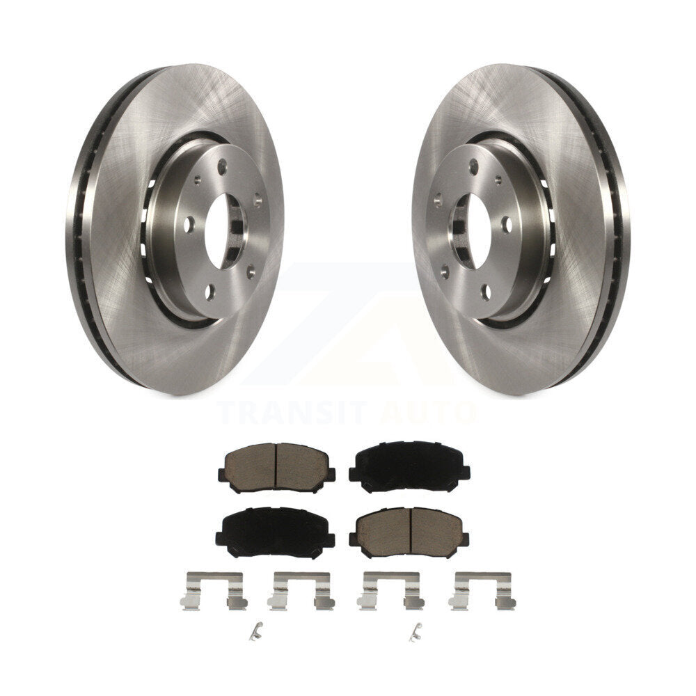 Kit de disques de frein à disque avant et plaquettes en céramique pour Mazda CX-5 K8C-100367