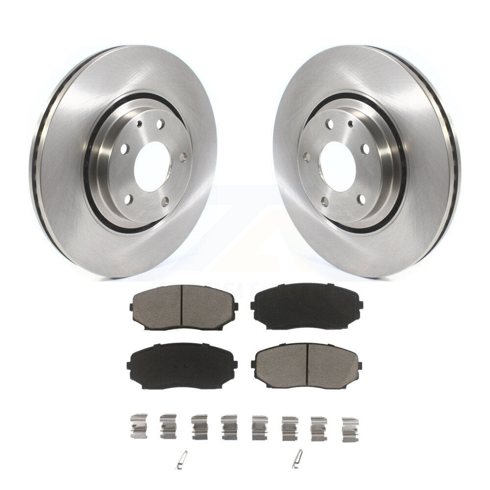 Kit de disques de frein à disque avant et plaquettes en céramique pour Mazda CX-5 CX-9 K8C-100368