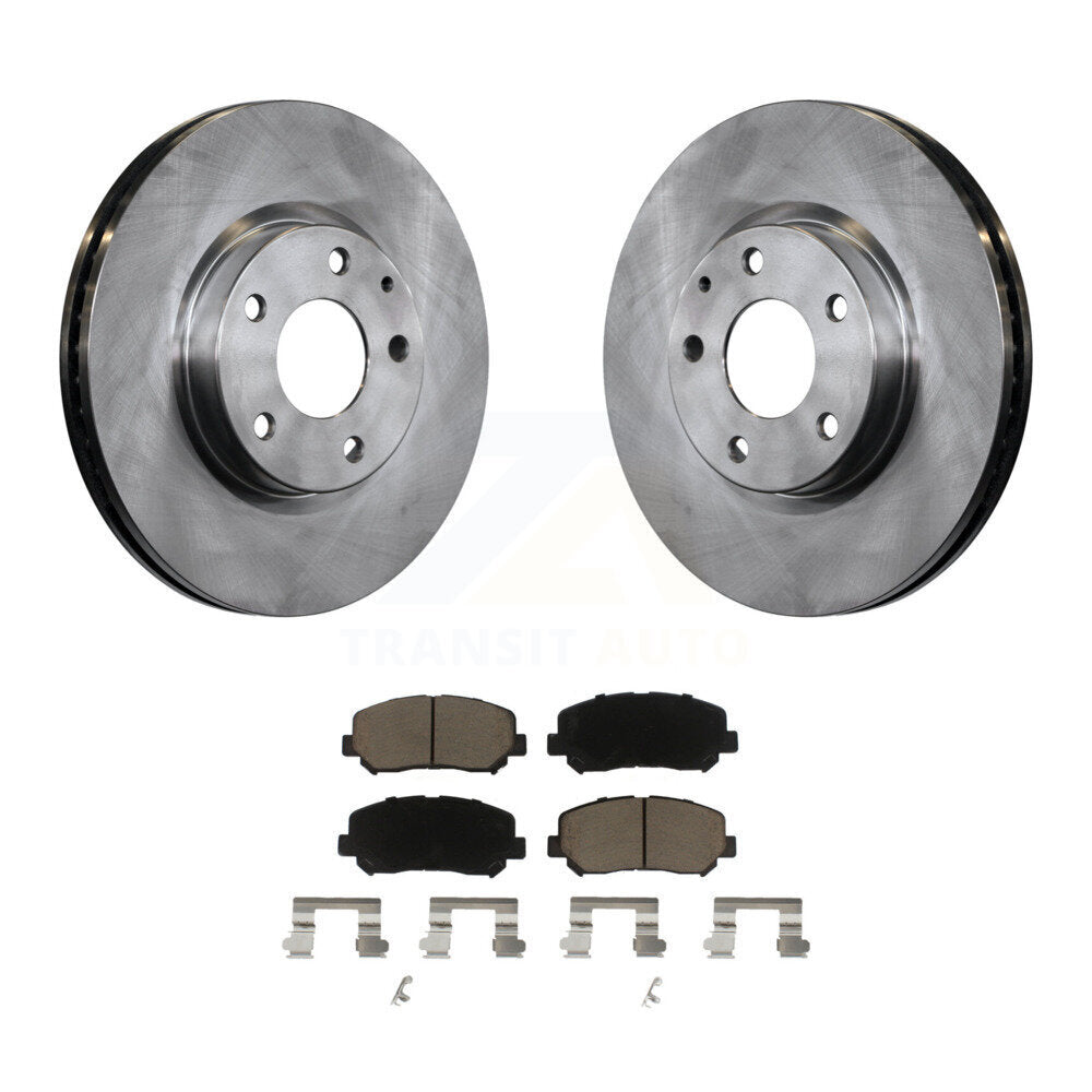 Rotors de frein à disque avant et kit de plaquettes en céramique pour Mazda CX-5 2013-2015 K8C-10036
