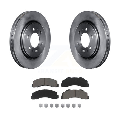 Rotors de frein avant et kit de plaquettes en céramique pour Ford F-150 Expedition Lincoln Navigato