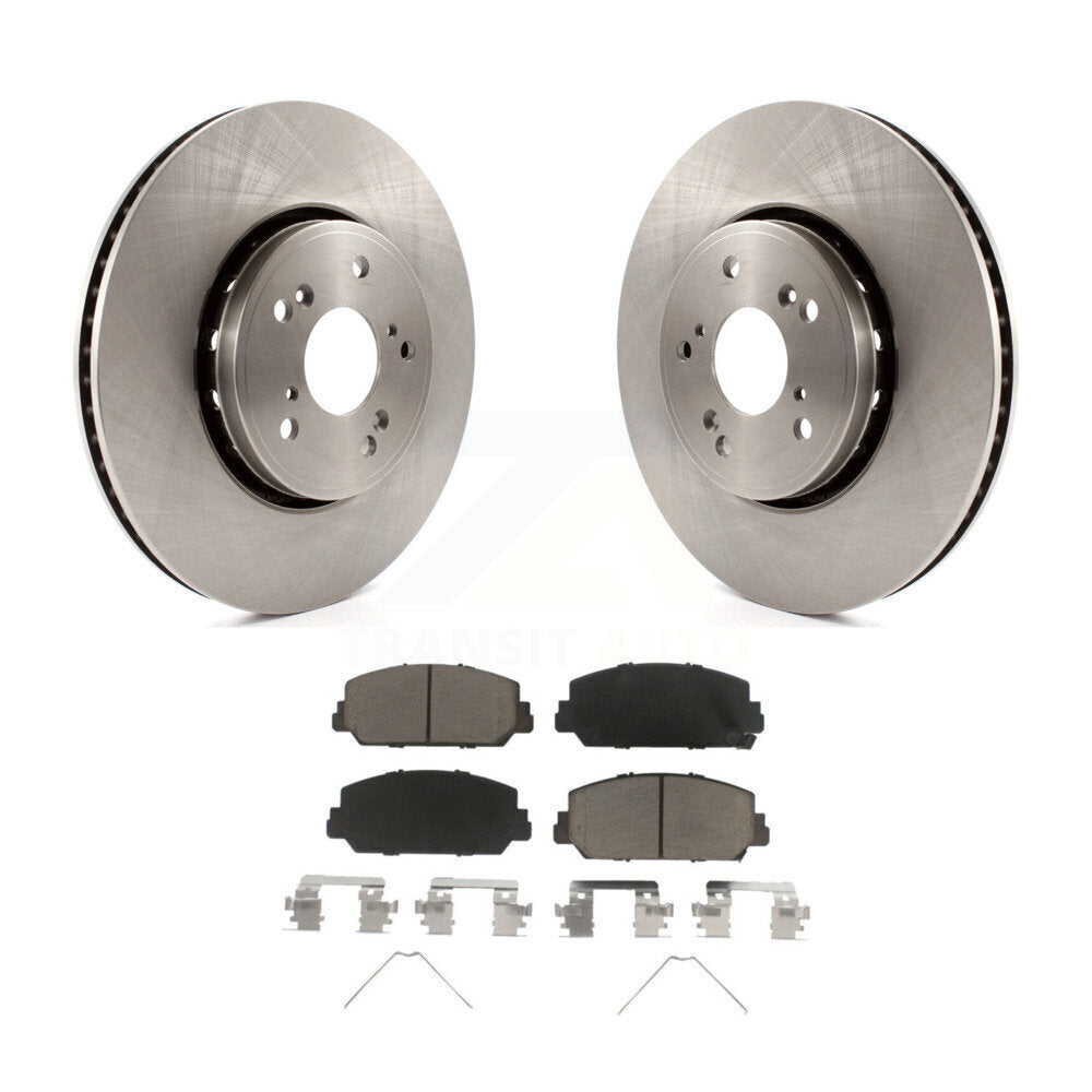 Kit de disques de frein à disque avant et plaquettes en céramique pour Acura RDX ILX K8C-100373