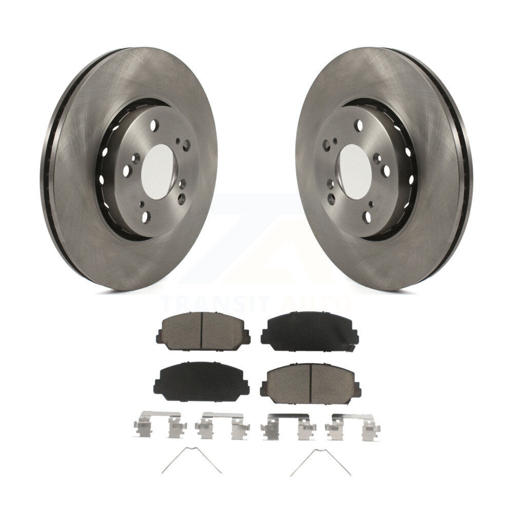 Kit de disques de frein à disque avant et plaquettes en céramique pour Acura RLX K8C-100374