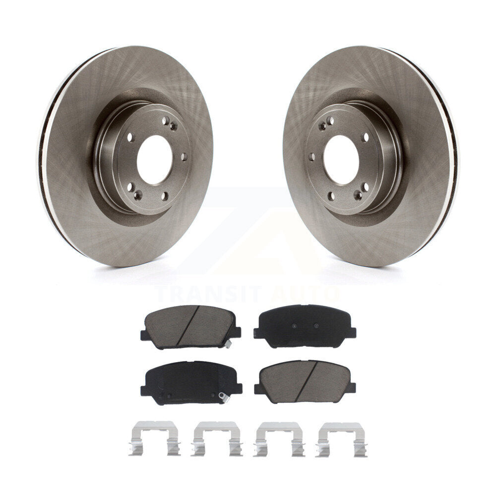 Kit de rotors de frein à disque avant et plaquettes en céramique pour Hyundai Genesis Coupé