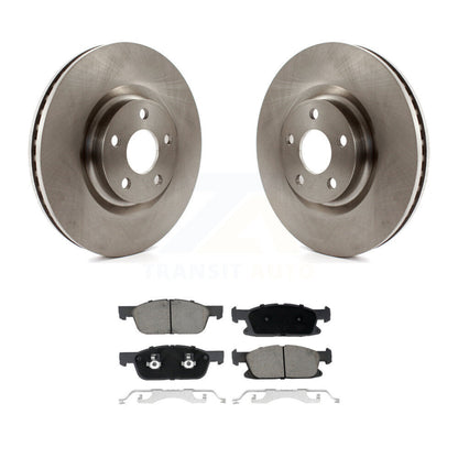 Kit de disques de frein à disque avant et plaquettes en céramique pour Lincoln Continental K8C-100383