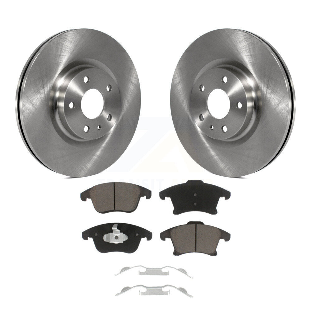Kit de rotors de frein à disque avant et plaquettes en céramique pour Ford Fusion Lincoln MKZ