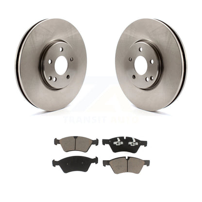 Kit de rotors de frein à disque avant et plaquettes en céramique pour Mercedes-Benz E550 E500 AWD