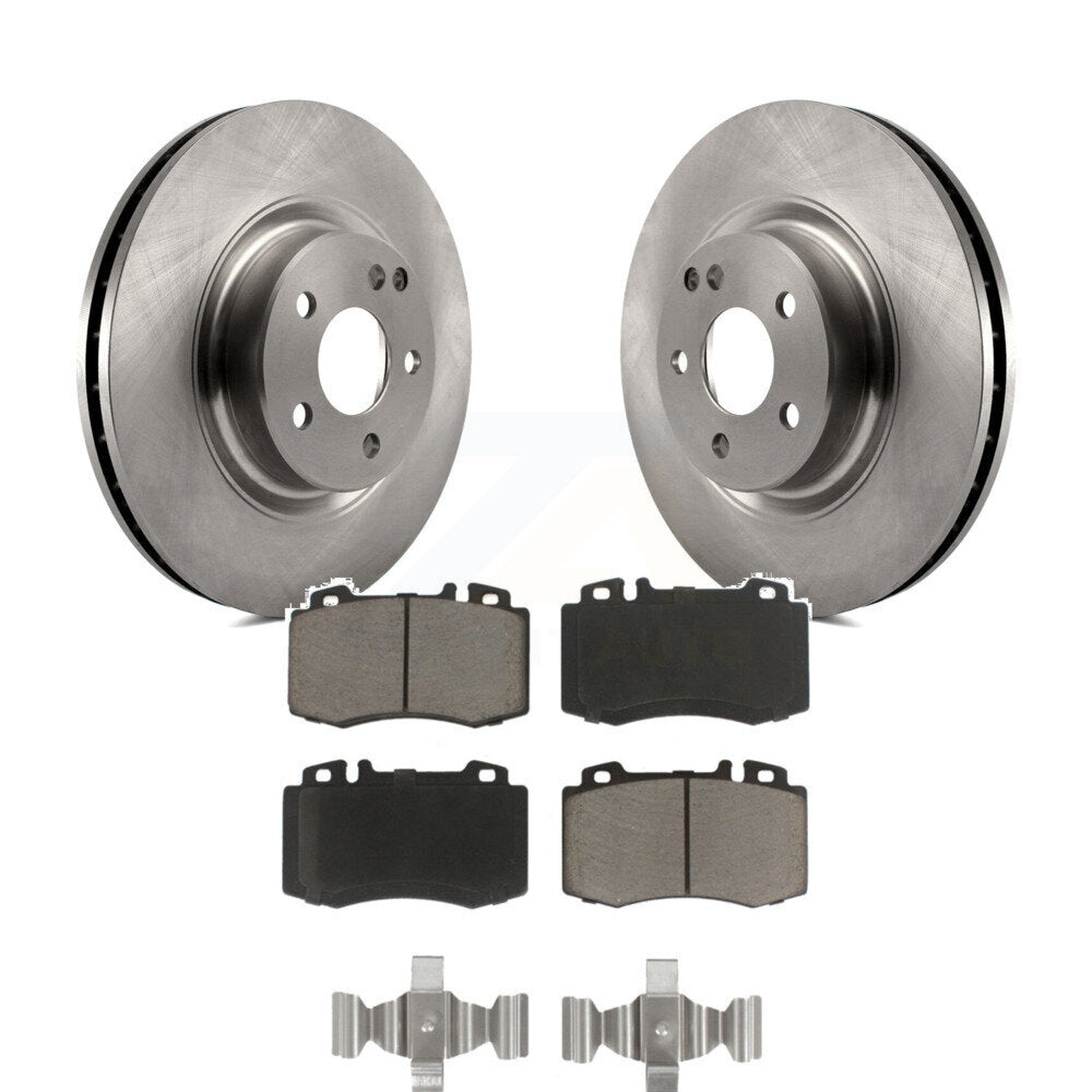Rotors de frein à disque avant et Kit de plaquettes en céramique pour Mercedes-Benz CLS550 CLS500 E55