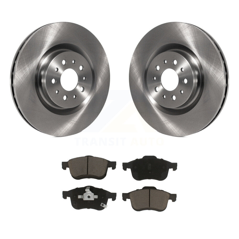 Kit de rotors de frein à disque avant et de plaquettes en céramique pour Ram ProMaster City 2015-2021