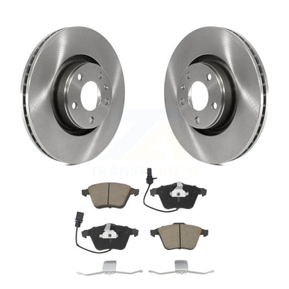 Kit de disques de frein à disque avant et plaquettes en céramique pour Audi A6 Quattro K8C-100392